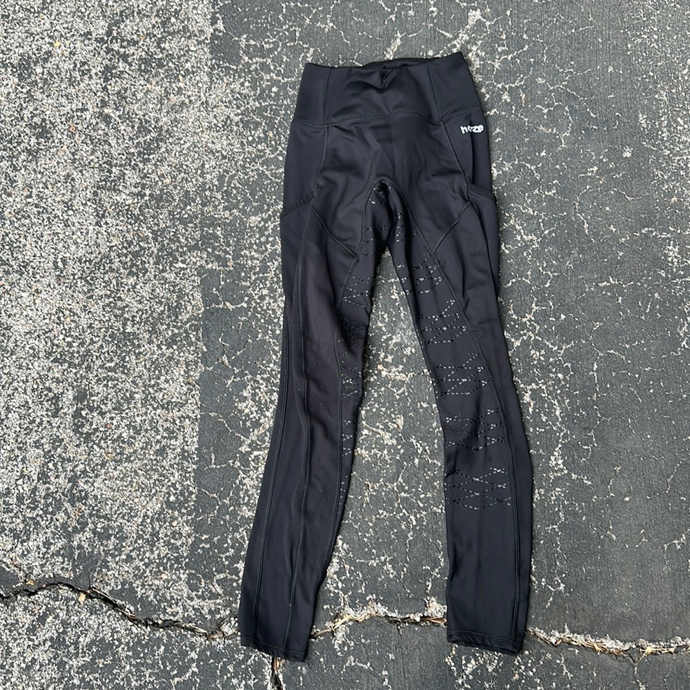 Black horse tights